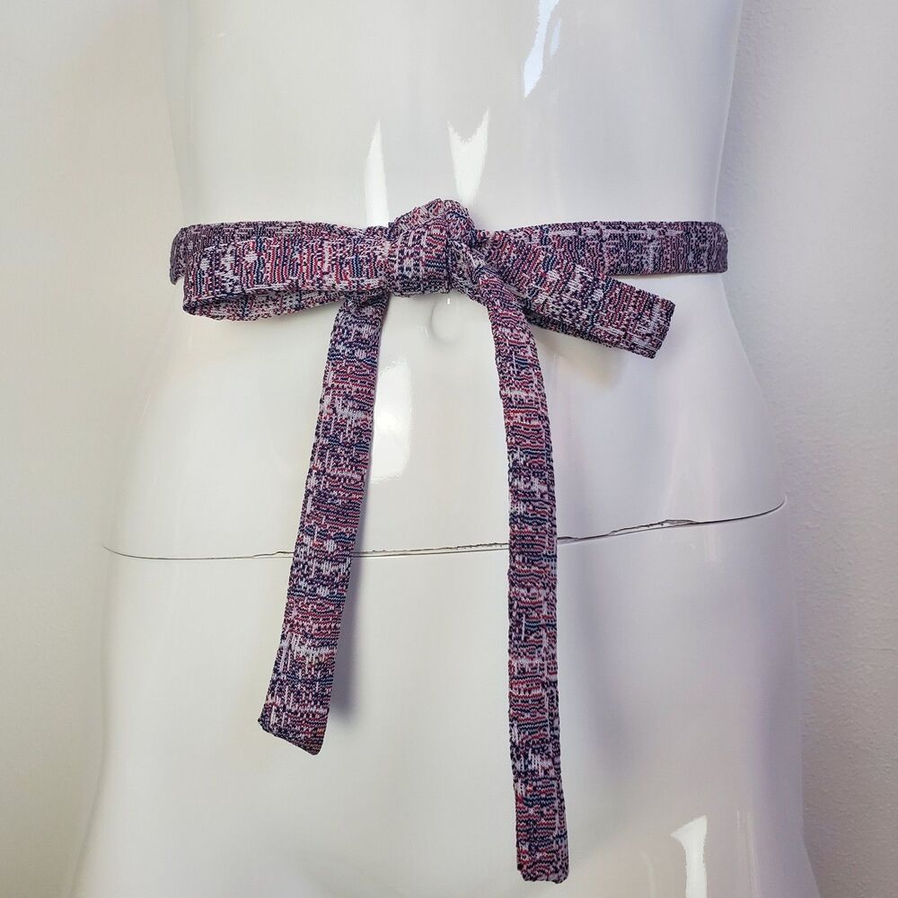 Vintage 70 Purple Cloth Belt